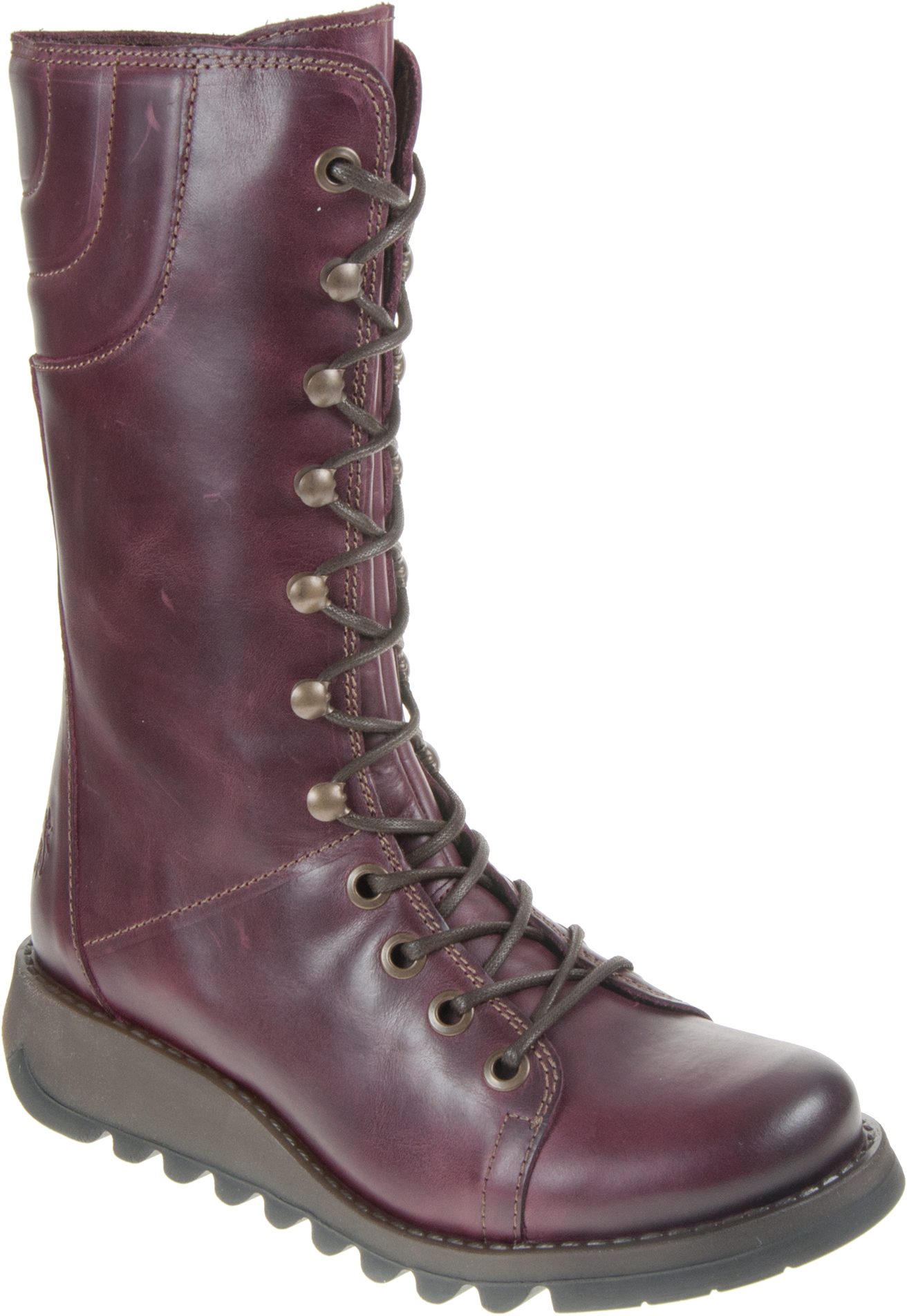 Fly London Ster Purple P143768 003 Calf Boots Humphries Shoes