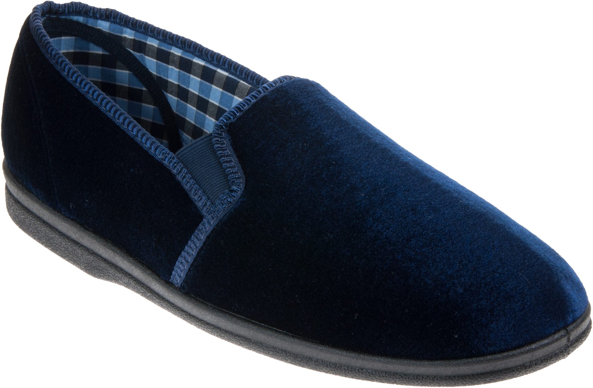Sleepers Simon Navy Blue MS232CY - Full Slippers - Humphries Shoes