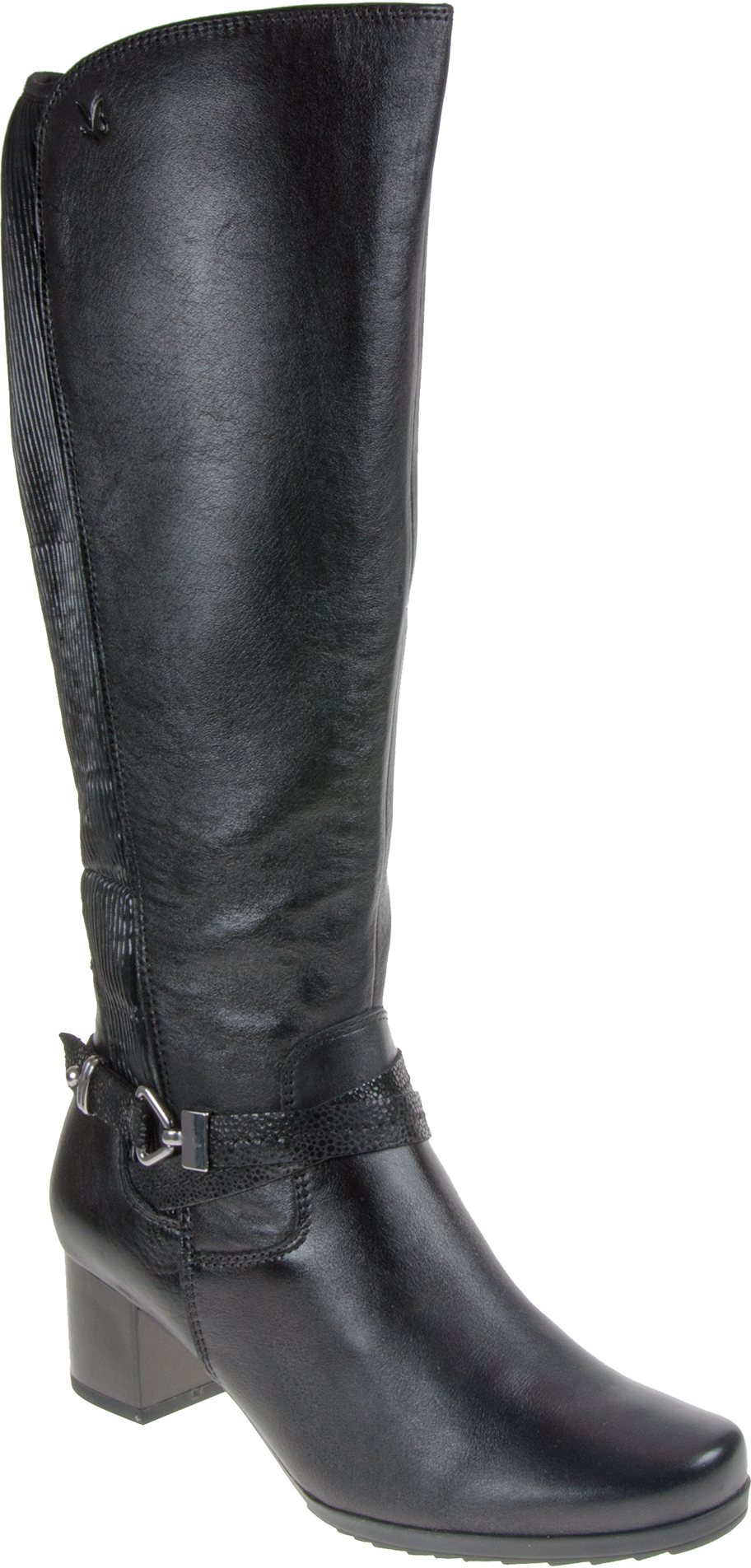 Caprice Marika XL Black 9-25616-29 019 - Knee High Boots - Humphries Shoes