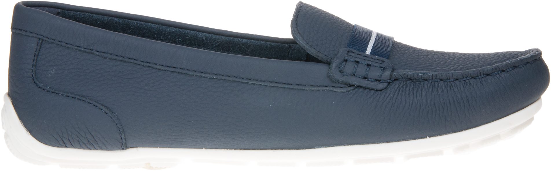 Clarks Dameo Vine Navy Leather 26139938 - Everyday Shoes - Humphries Shoes