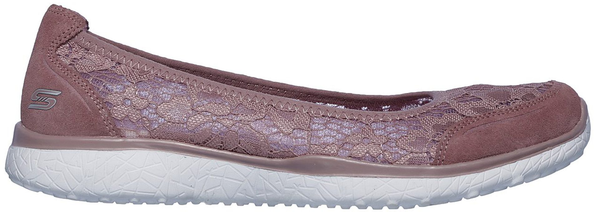 Skechers Microburst - Sweet Bloom Mauve 23581 MVE - Ballerina Shoes