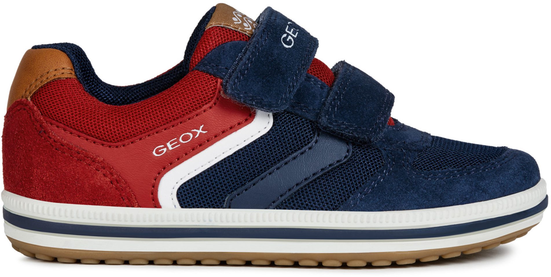 Geox JR Red / Navy J92A4A 01422 C7217 - Boys Shoes - Humphries Shoes