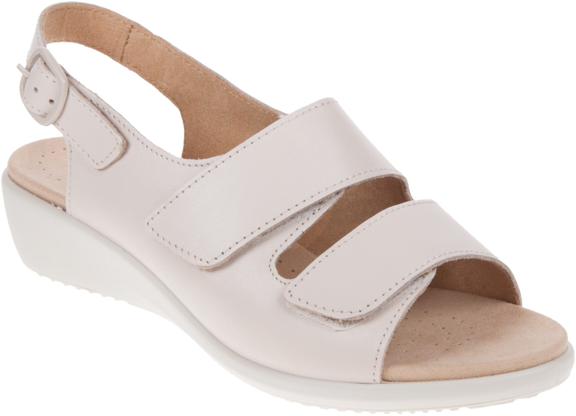 Hotter Elba Soft Beige ELBAZ1 Full Sandals Humphries Shoes