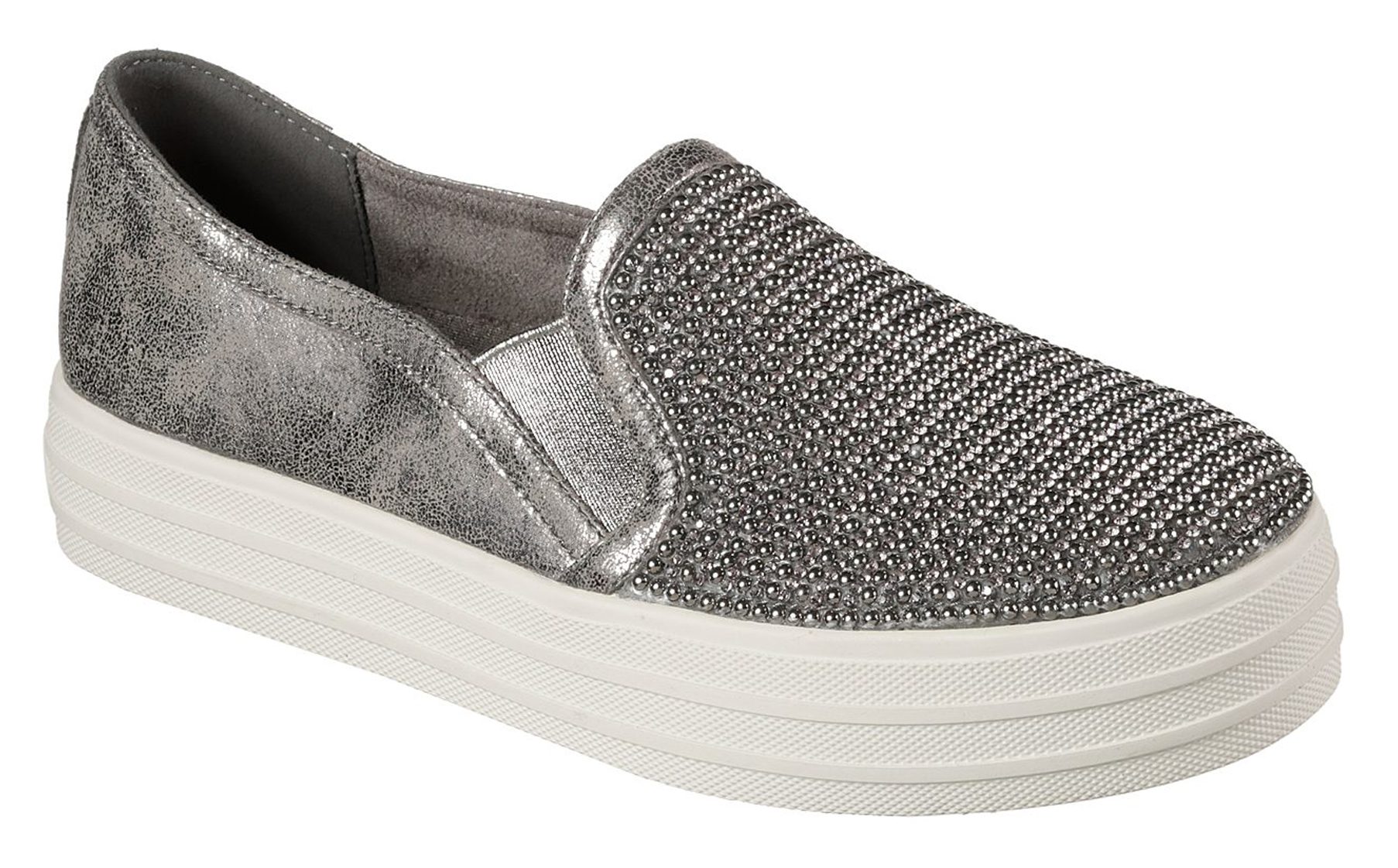 skechers shiny dancer pewter uk