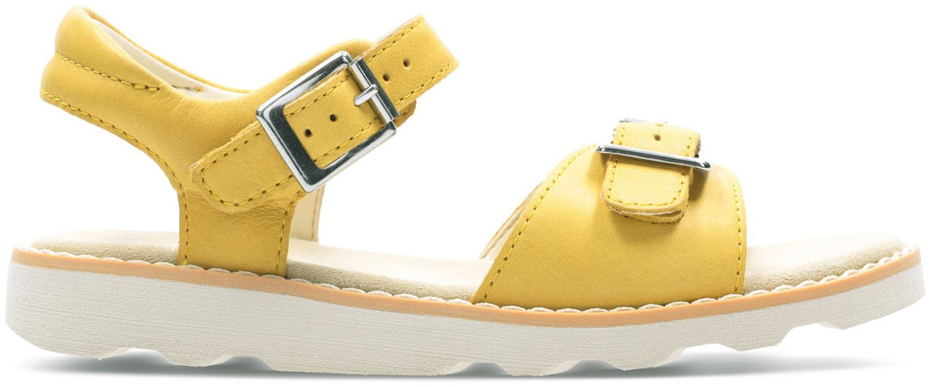 Clarks hot sale yellow sandals