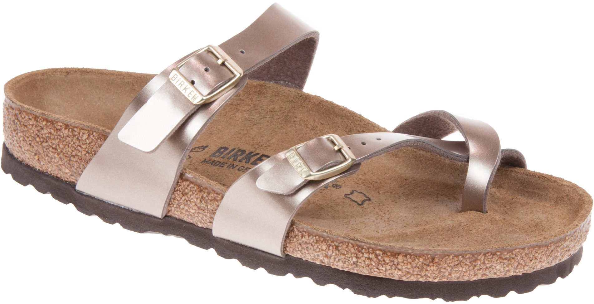 Birkenstock mayari clearance metallic taupe