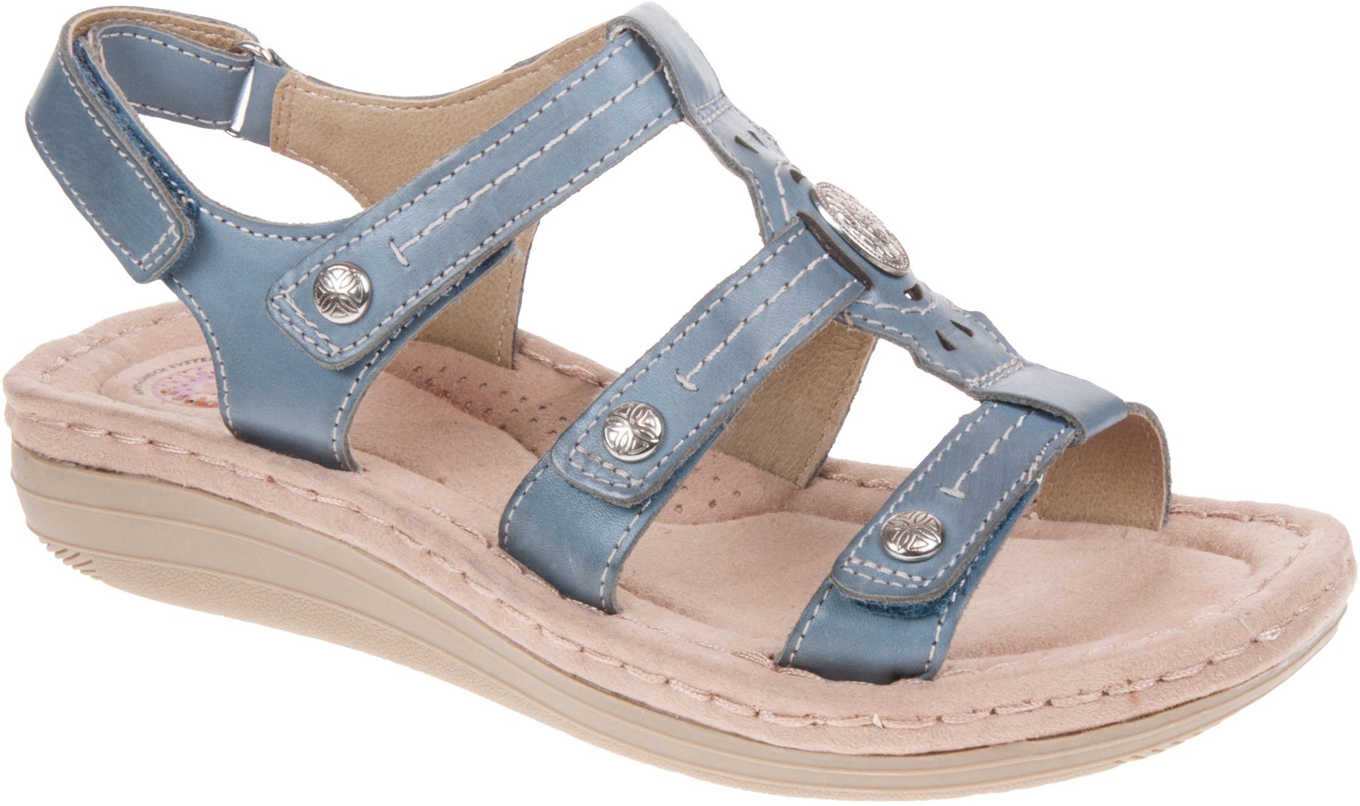 Earth Spirit Lynbrook Moroccan Blue 30283 Full Sandals Humphries Shoes 8951