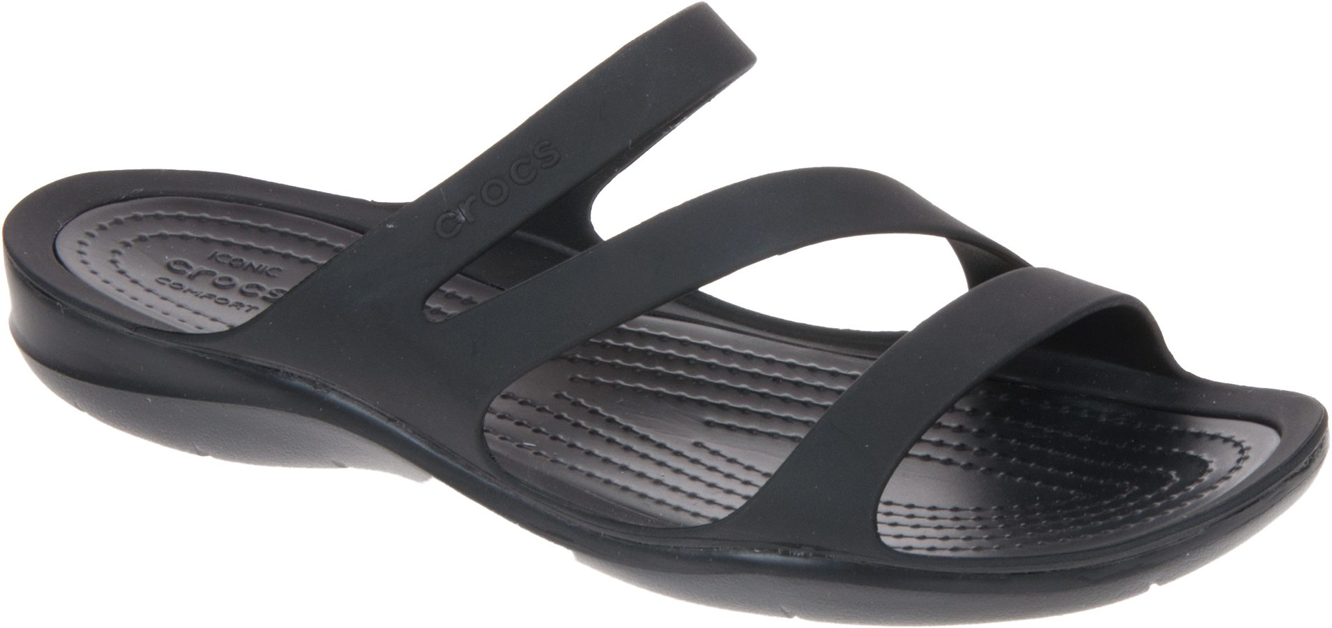 Crocs Womens Swiftwater Sandal Black 203998 060 Mule Sandals