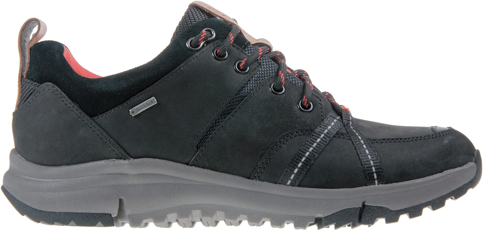 Clarks Tri Trek Gore-Tex Black Nubuck 26126909 - Outdoor Shoes ...