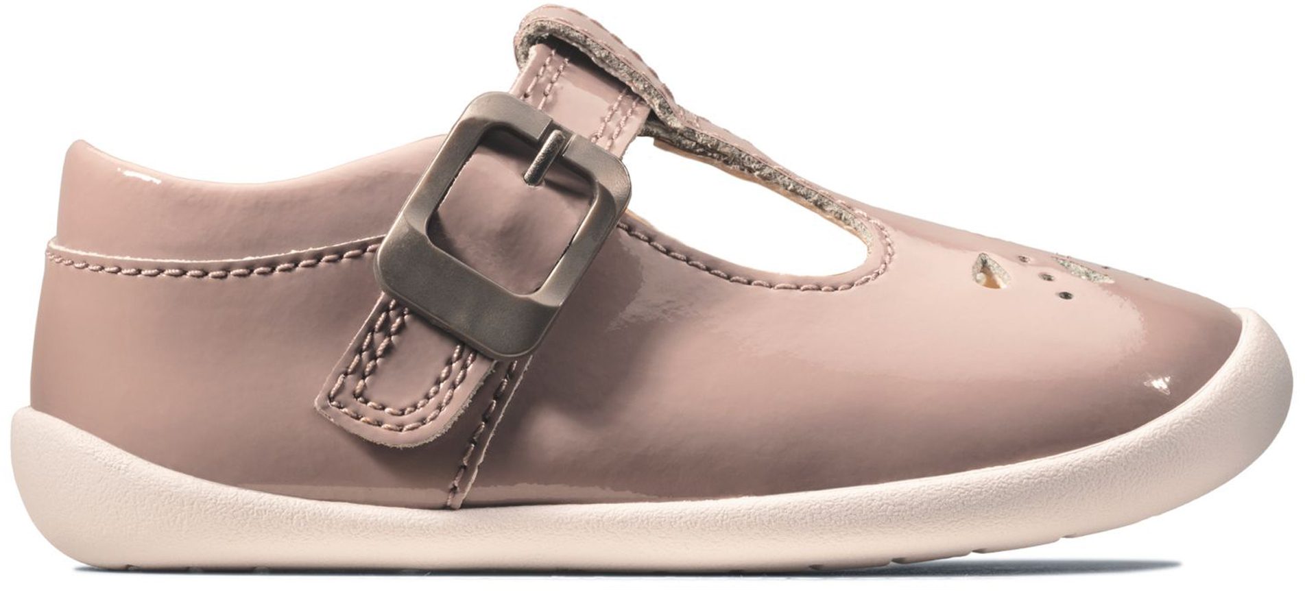 Clarks roamer go pink hot sale patent