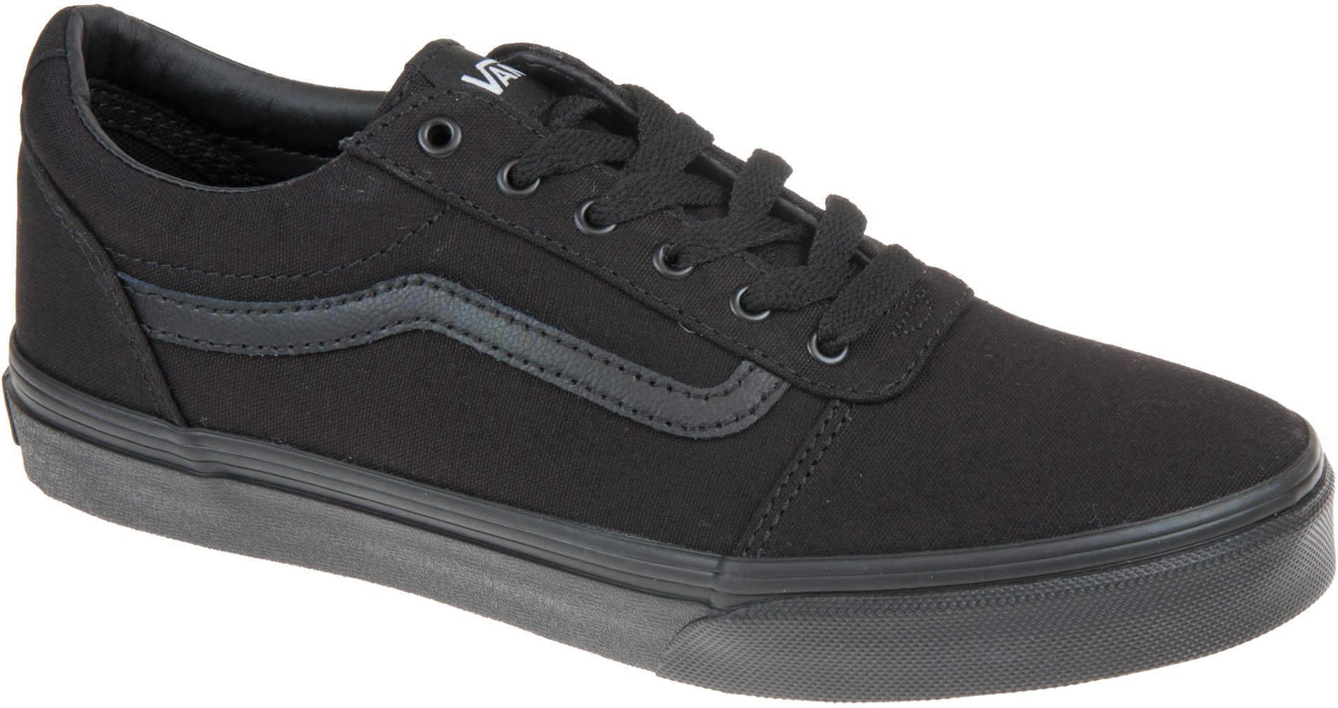 Vans Kids Ward Black / Black VN0A38J91861 - Boys Canvas Styles ...