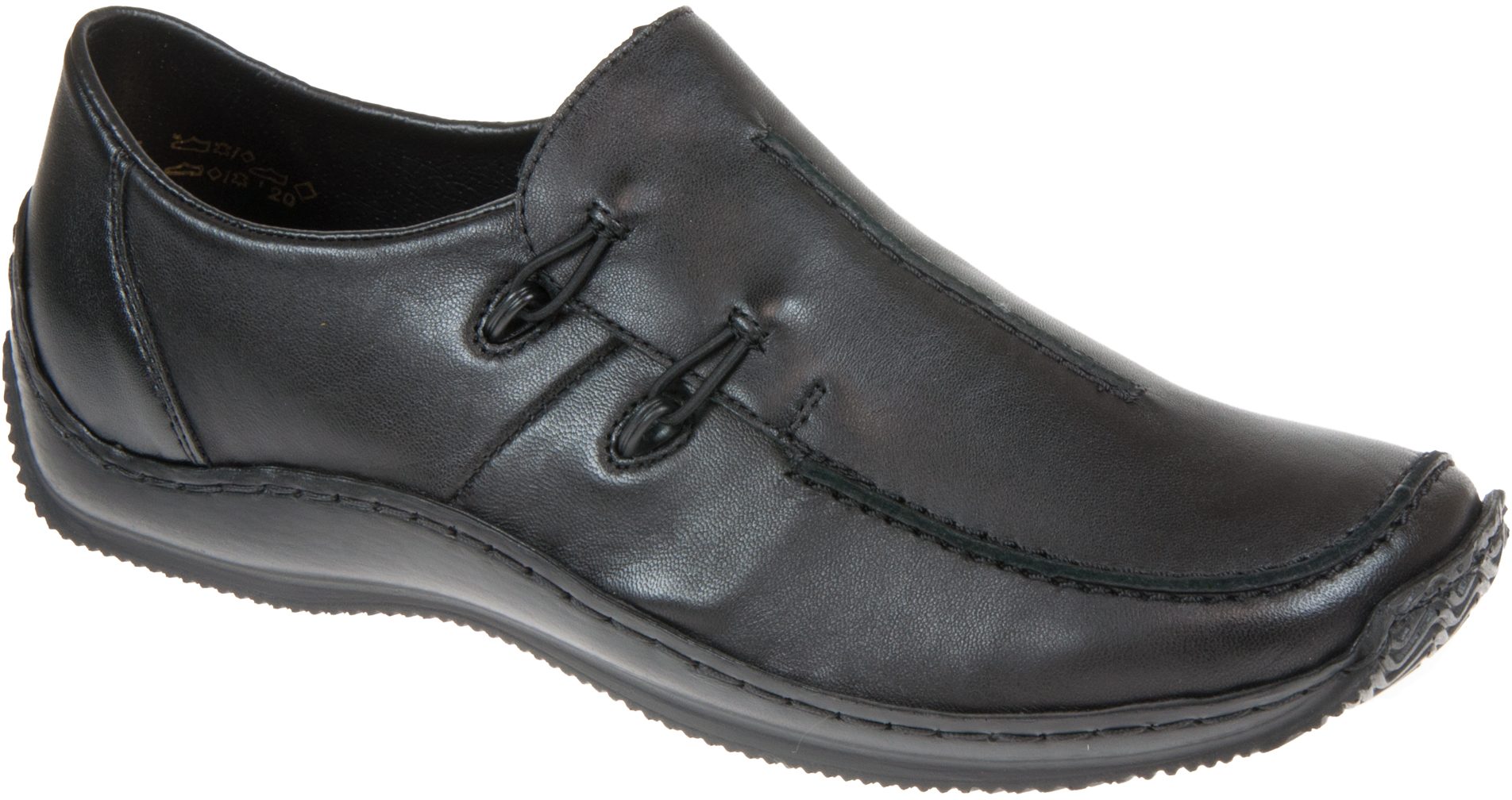 Rieker L1751 Black L1751-00 - Everyday Shoes - Humphries Shoes