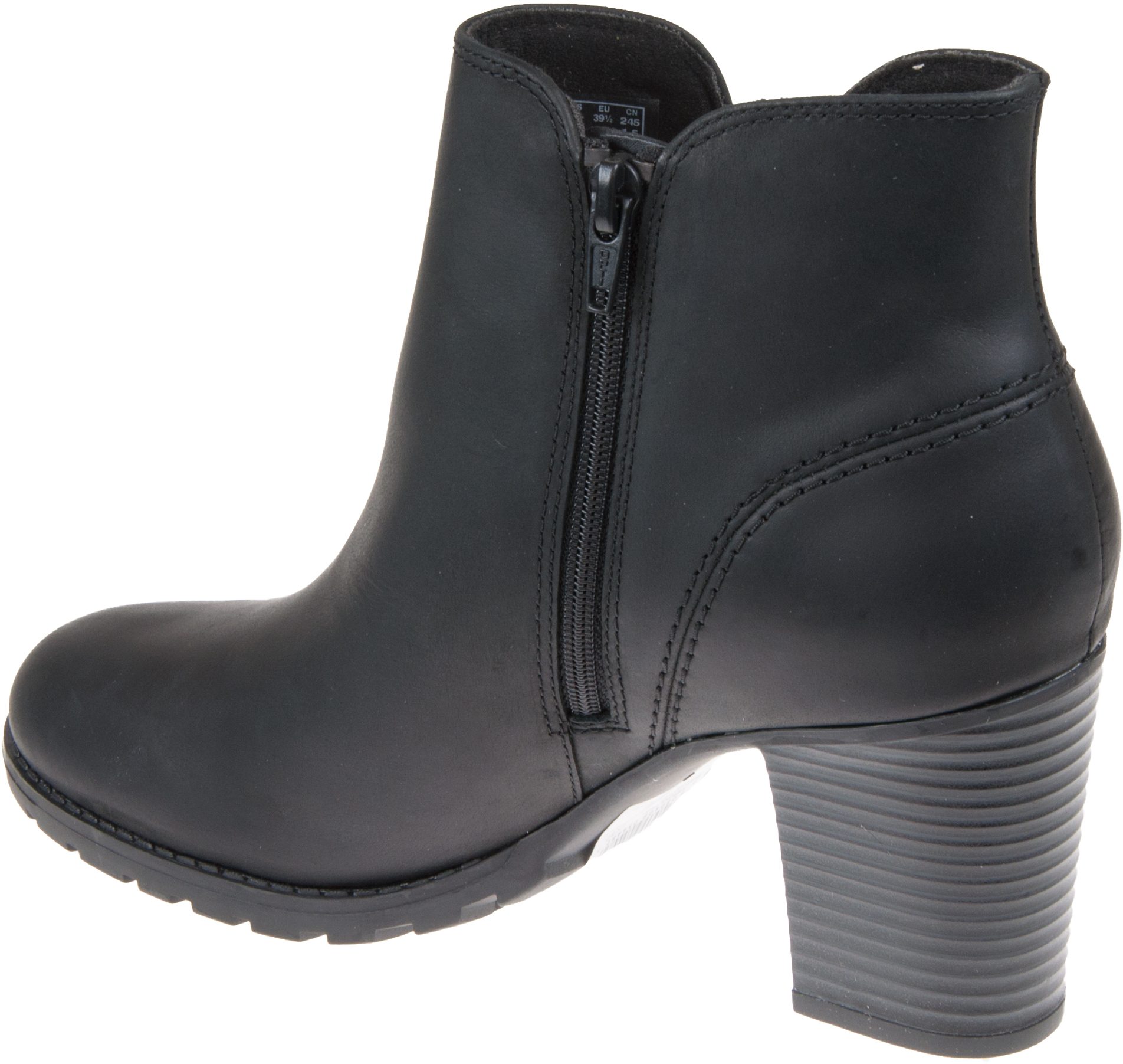 Clarks Verona Trish Black Leather 26137241 - Ankle Boots - Humphries Shoes
