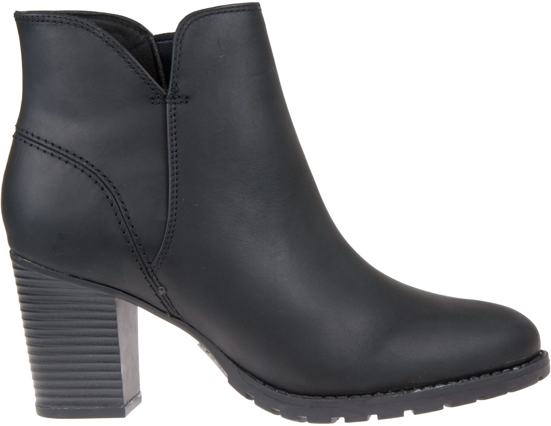 Clarks Verona Trish Black Leather 26137241 - Ankle Boots - Humphries Shoes