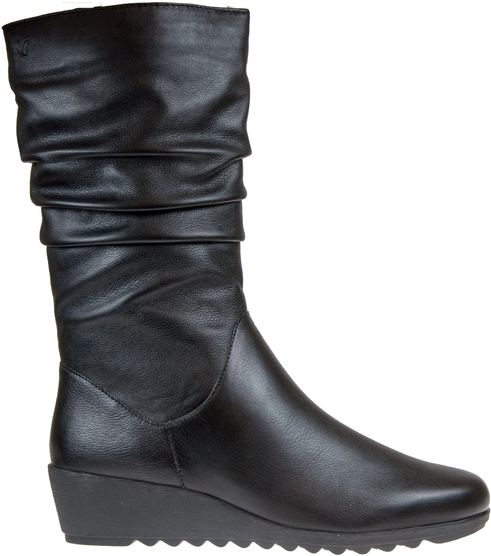 Caprice Bettina 07 Black Nappa 25407-23 022 - Calf Boots - Humphries Shoes