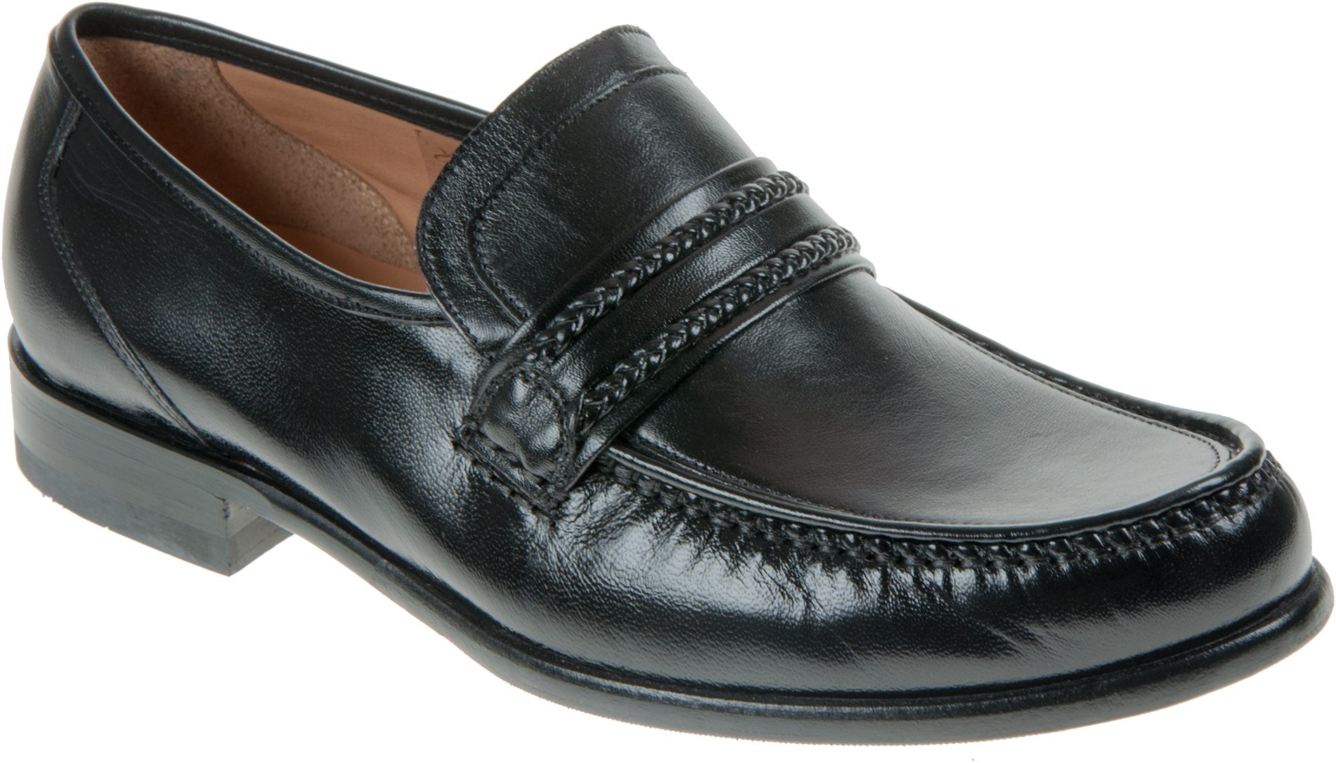 Loake Rome Black - Formal Shoes - Humphries Shoes