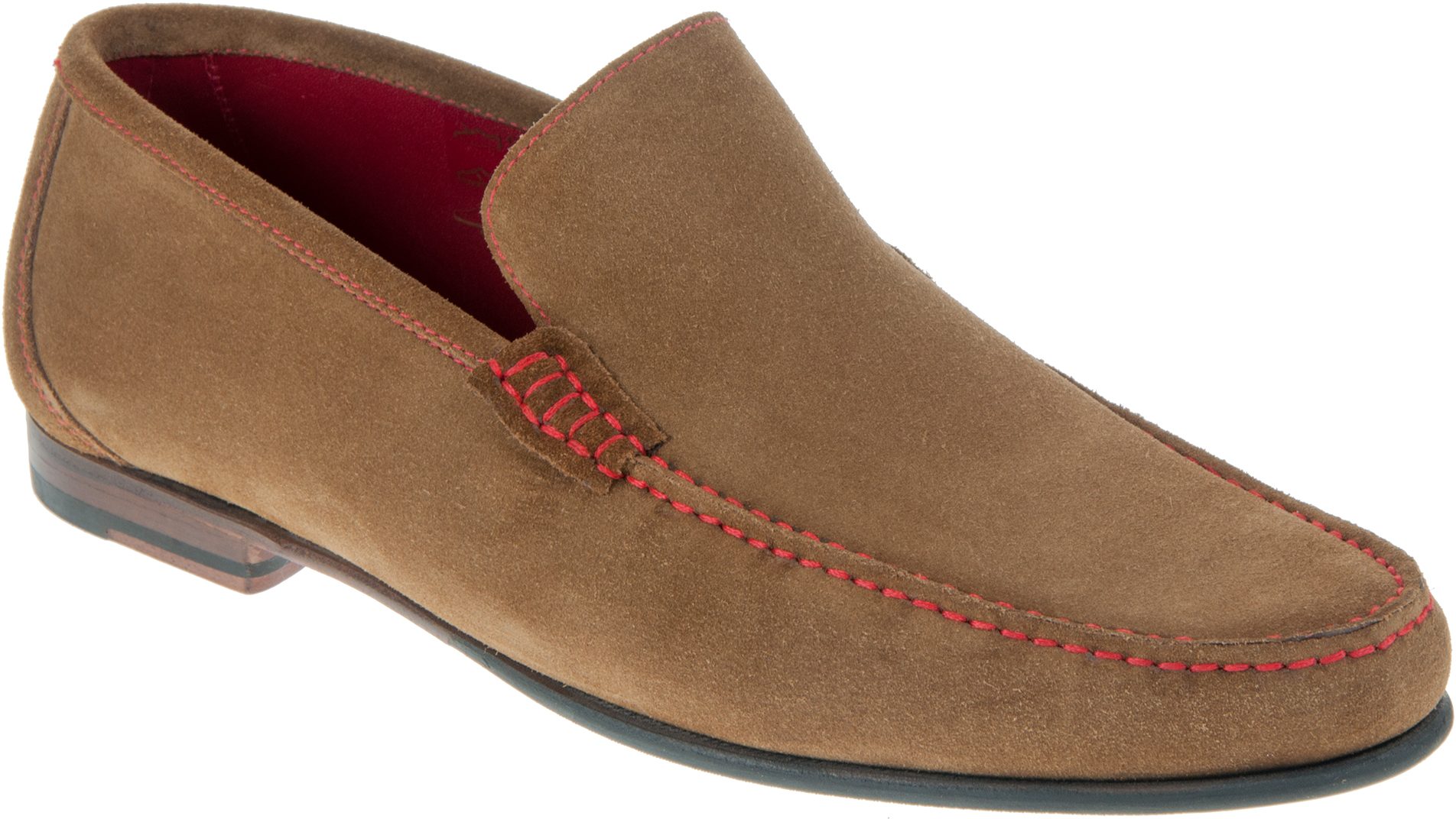 loake nicholson suede loafers