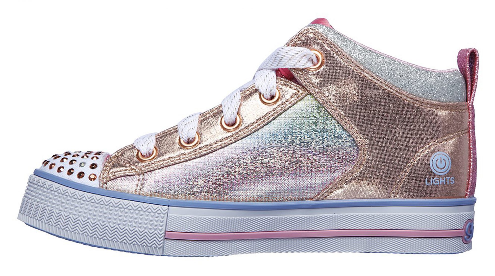 Skechers Twinkle Toes: Twinkle Lite - Sparkle Gem Light Pink / Multi ...