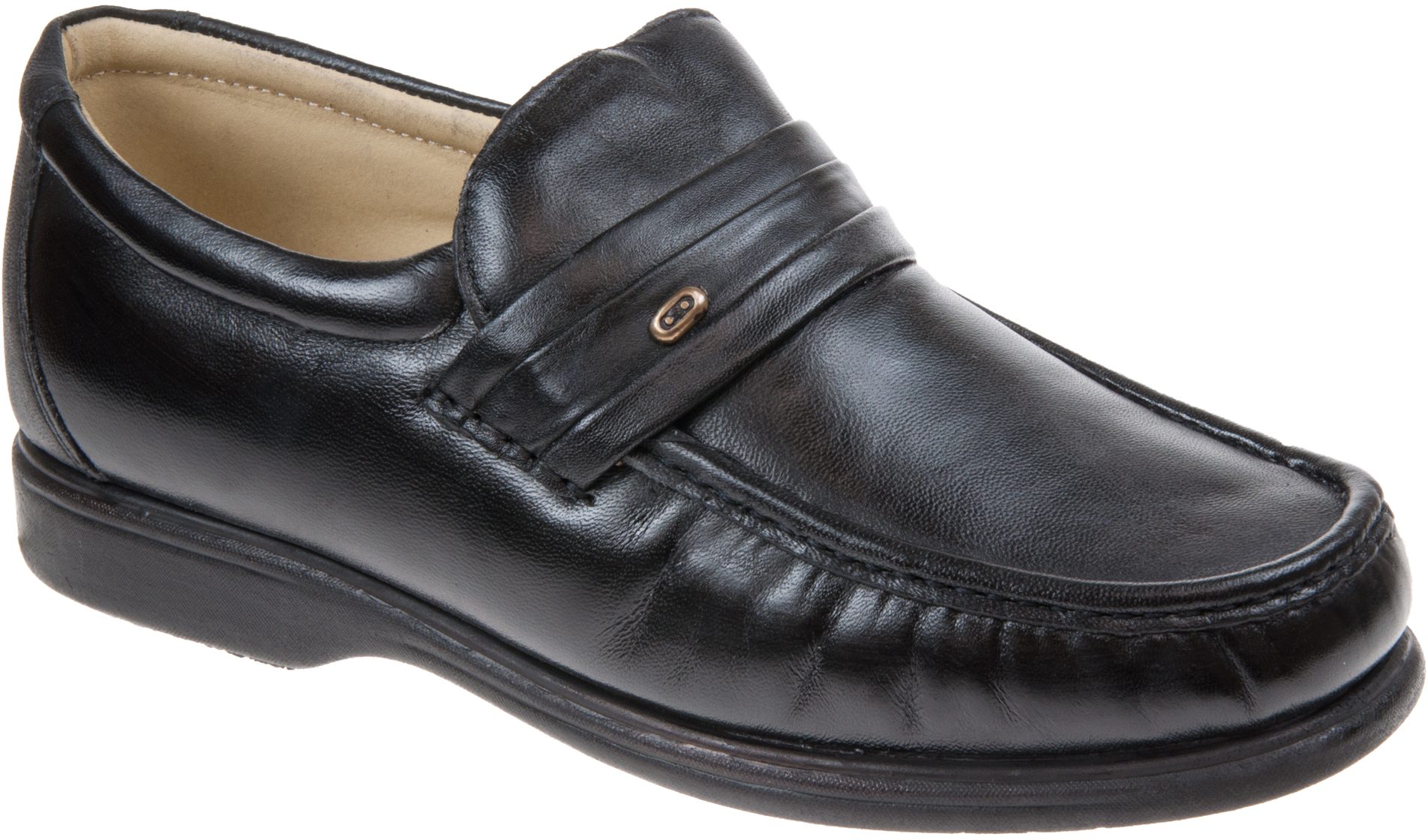 Luca Mancini 8885 Black 8885B - Formal Shoes - Humphries Shoes