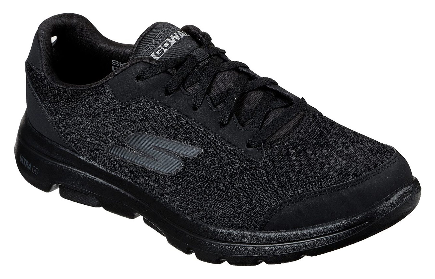 Skechers GOwalk 5 - Qualify Black 55509 BBK - Trainers - Humphries Shoes