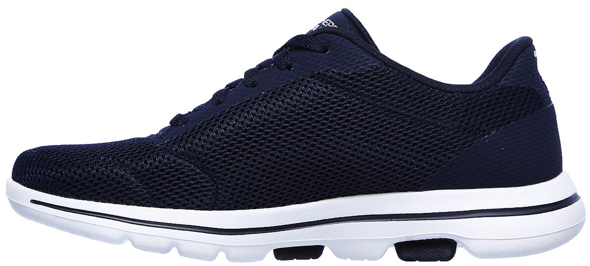 Skechers GOwalk 5 - Lucky Navy / White 15902 NVW - Womens Trainers ...