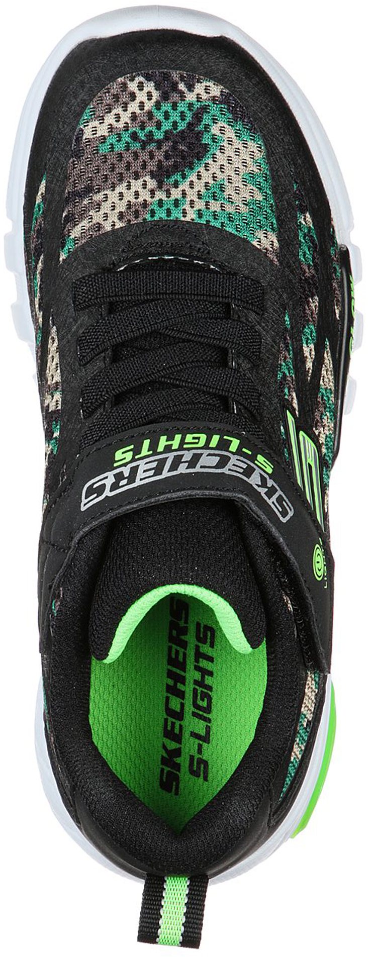 Skechers S Lights: Flex-Glow - Rondler Camouflage 400017L CAMO - Boys ...