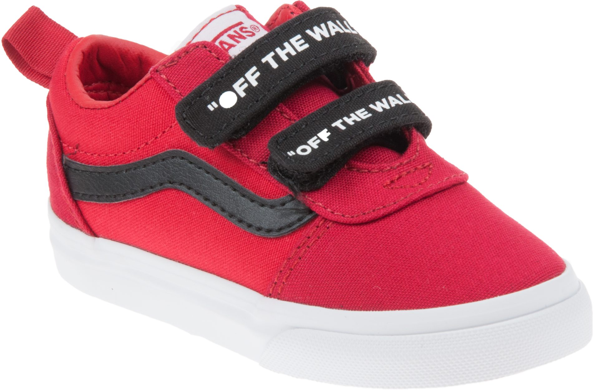 Vans Toddlers Ward Velcro Chili Pepper / White VN0A4BTFWM71 - Boys ...