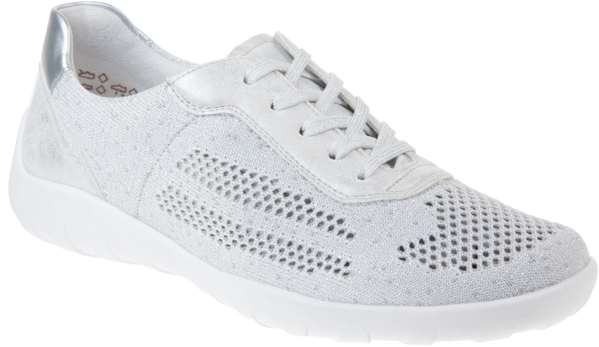 Remonte R3503 White / Silver R3503 - Everyday Shoes - Humphries Shoes