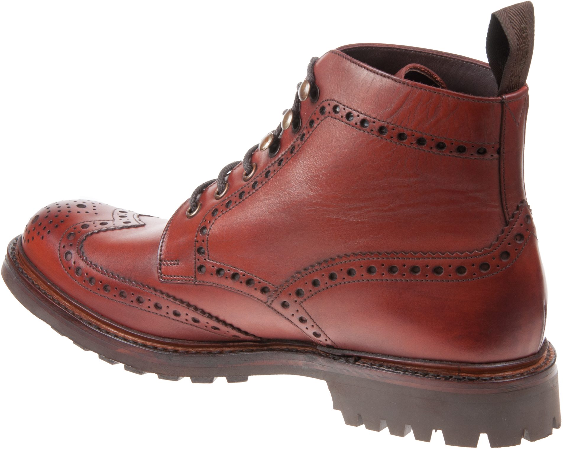 Loake Glendale Conker Burnished Calf Leather - Formal Boots - Humphries ...