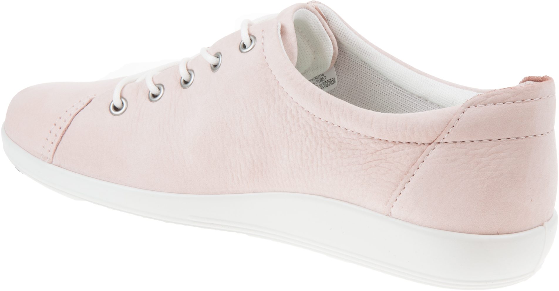 Ecco Soft 2.0 Lace Rose Dust Nubuck 206503 02118 - Everyday Shoes ...