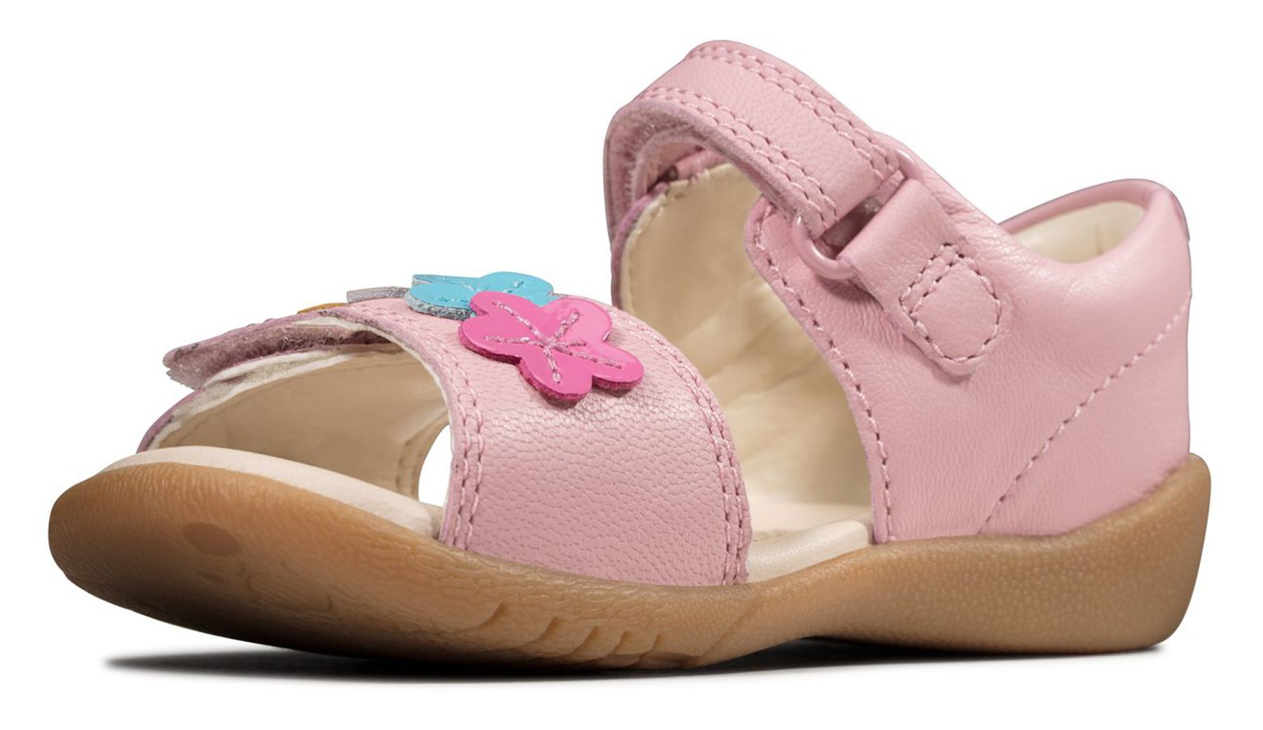 Clarks Zora Finch Toddler Dusty Pink 26150531 - Girls Sandals ...