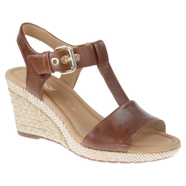 Gabor Karen Peanut 42.824.54 - Full Sandals - Humphries Shoes