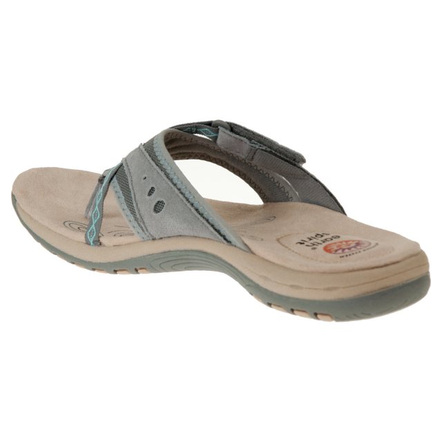 Earth Spirit Juliet Frost Grey 30513 Toe Post Sandals