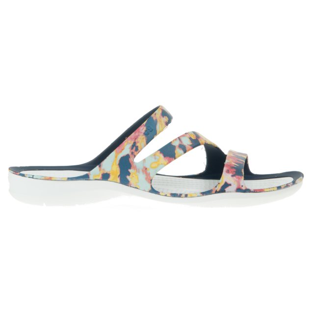 crocs swiftwater tie dye