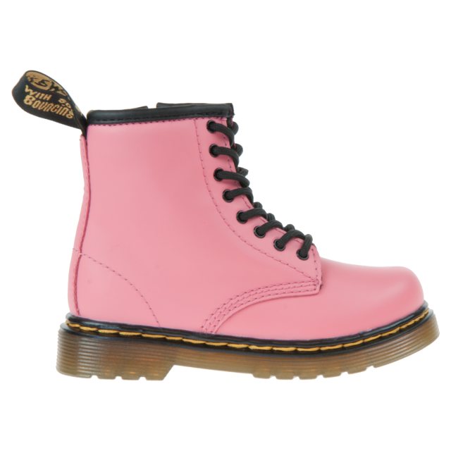 Dr. Martens 1460 Toddler Brooklee Acid Pink Romario 25810653 Girls Boots Humphries Shoes