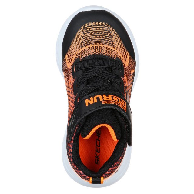 Skechers GOrun 600 - Baxtux Black / Orange 97858N BKOR - Boys