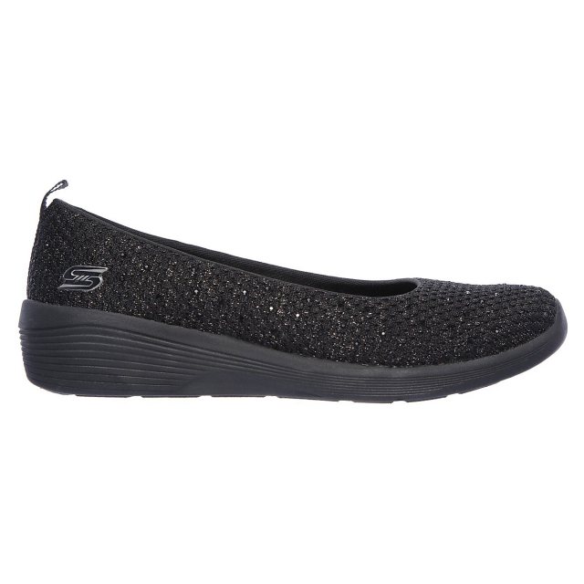 Skechers Arya - Sweet Glitz Black 104005 BBK - Everyday Shoes ...
