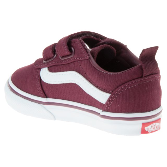 Vans Toddlers Ward Velcro Port / White VN0A4BTF1381 - Boys Canvas ...