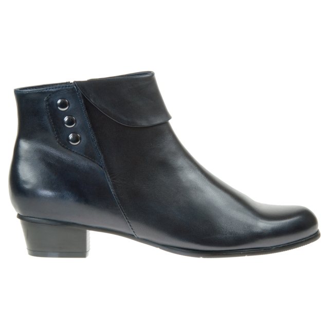 Regarde Le Ciel Stefany 186 Navy 186 150 - Ankle Boots - Humphries Shoes