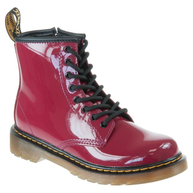 Girls red clearance doc martens