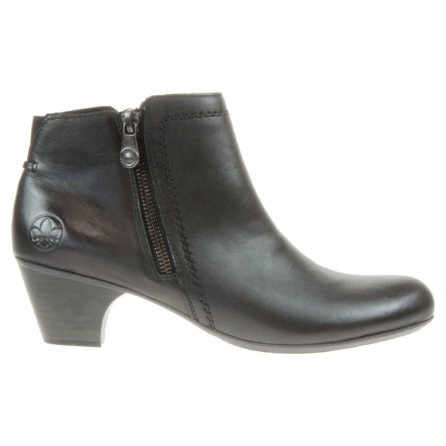 Rieker Sarah Boot Black 70551-00 - Ankle Boots - Humphries Shoes