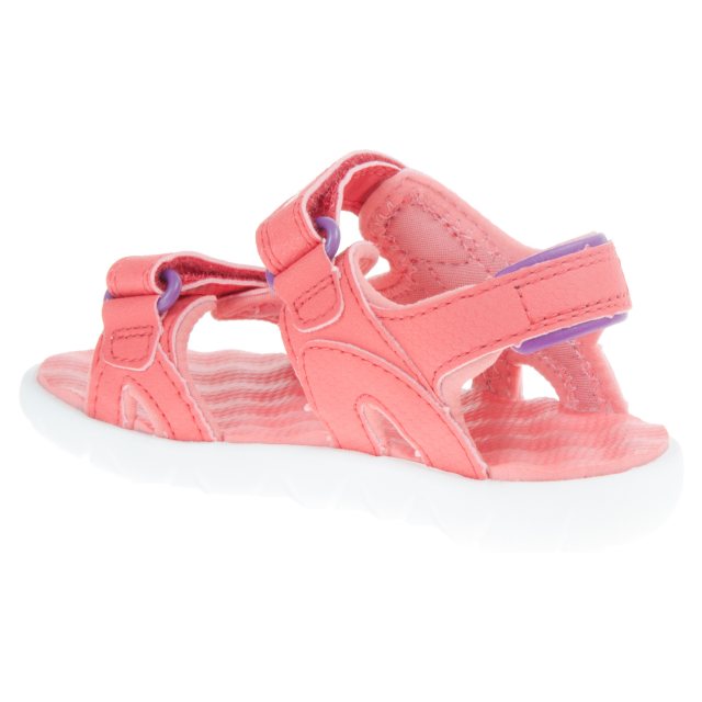 Timberland Perkins Row 2-Strap Sandal Toddler Dark Pink A2D3C 801 ...