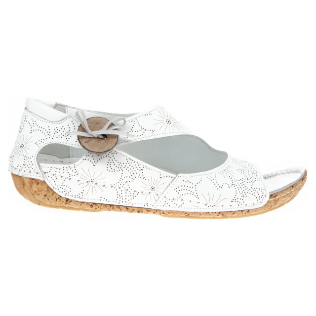 Riva Arlo White - Full Sandals - Humphries Shoes