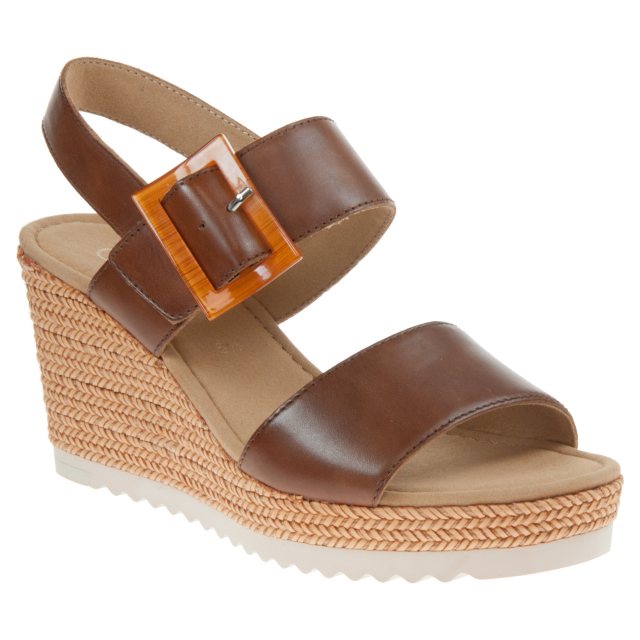 Gabor Wild Peanut 65.795.24 - Full Sandals - Humphries Shoes