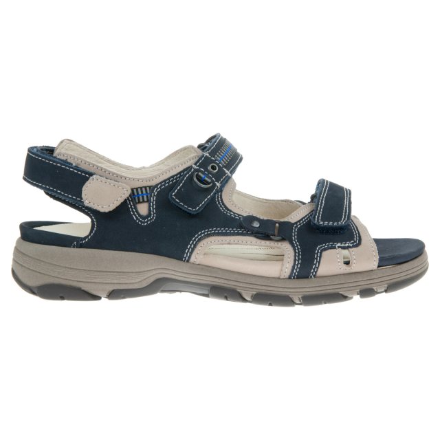 Waldlaufer Herki Navy 361004 691 998 - Full Sandals - Humphries Shoes