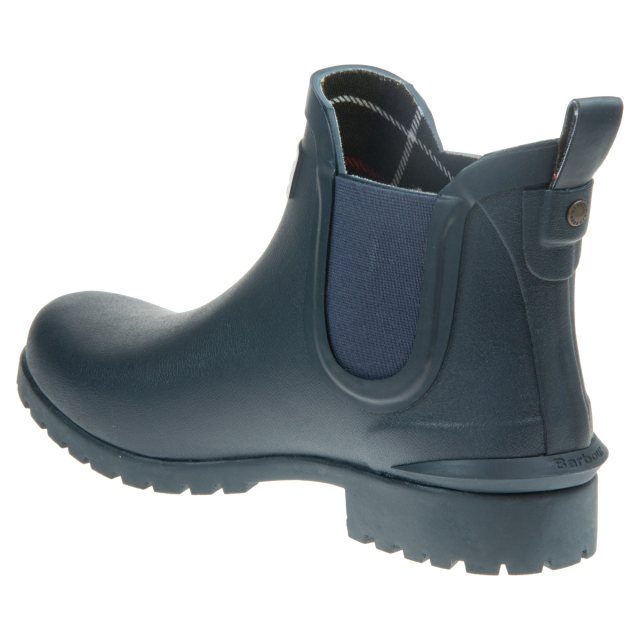 Barbour Wilton Navy LRF0066NY11 - Womens Wellies - Humphries Shoes