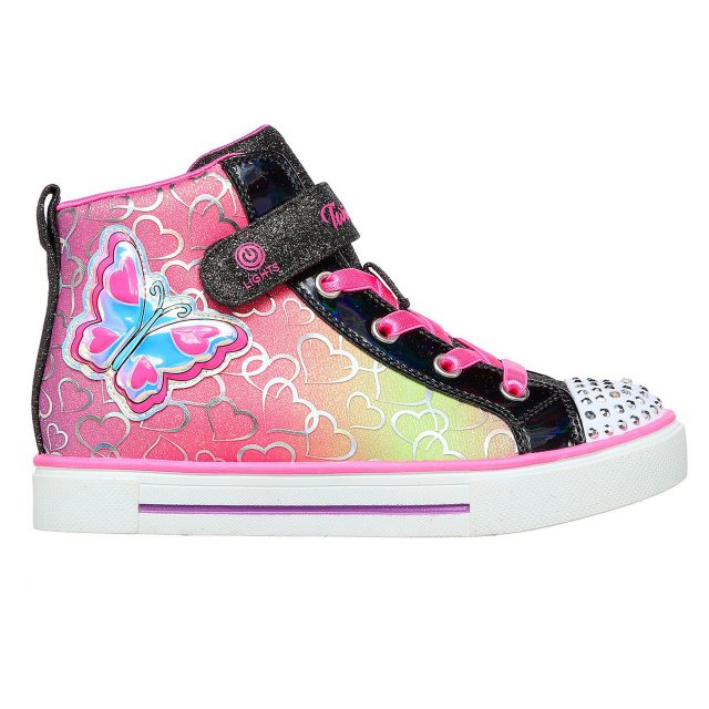 Skechers Girl's Twinkle Toes: Twinkle Sparks Magic-Tastic Black / Multi 314794L BKMT - Girls Boots - Humphries Shoes