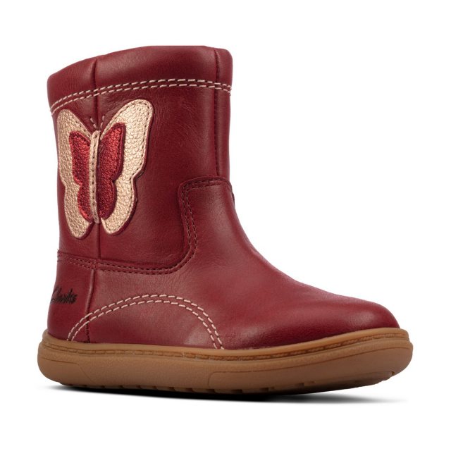 Clarks girls hot sale boots outlet