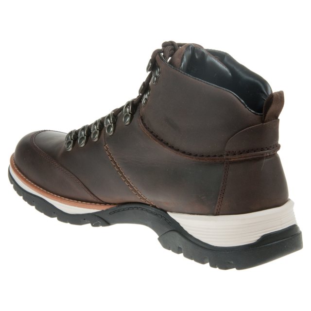 Clarks Topton Pine Gore-Tex Dark Brown Leather 26161260 - Casual Boots ...