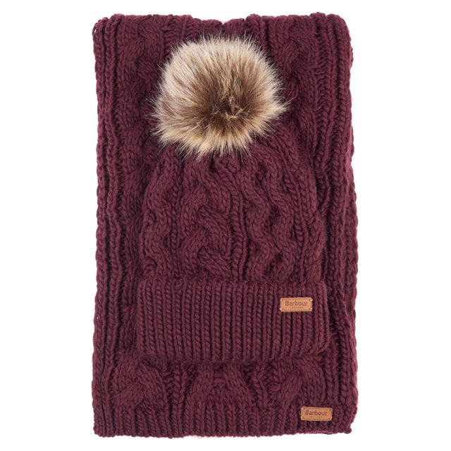 Barbour Penshaw Beanie & Scarf